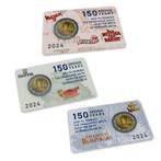Griekenland 3 x 2 Euro Penelope Delta 2024 Coincard Set, Verzenden