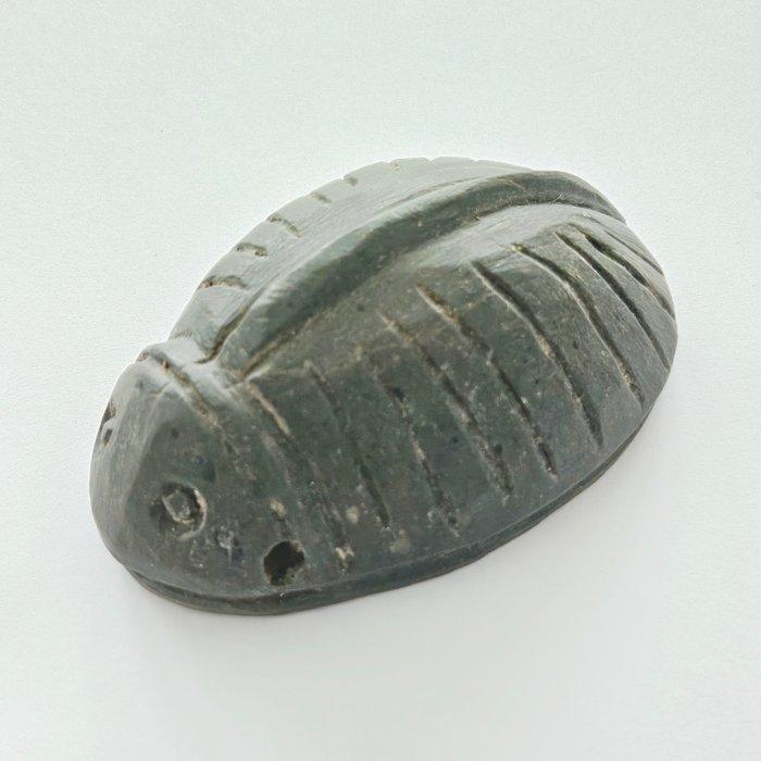West-Aziatisch Black Stone XXL Insecten Kralen Talisman - 73, Antiek en Kunst, Antiek | Overige Antiek