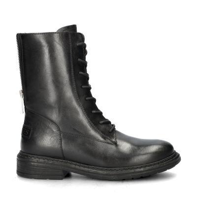 Shabbies Amsterdam Lacey veterboots voor dames, Kleding | Dames, Schoenen, Lage of Enkellaarzen, Zwart, Nieuw, Verzenden