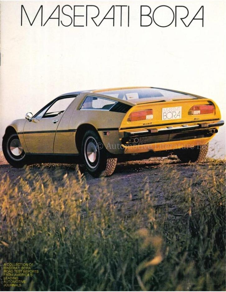 MASERATI BORA (ROADTESTS), Boeken, Auto's | Boeken