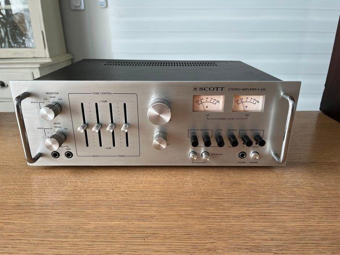 H.H. Scott - A 436 Solid state geïntegreerde versterker, Audio, Tv en Foto, Radio's