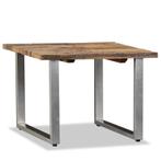 vidaXL Salontafel 55x55x40 cm massief gerecycled hout, Huis en Inrichting, Tafels | Salontafels, 50 tot 100 cm, Verzenden, Nieuw