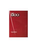 1986 SAAB 900 BROCHURE FRANS, Nieuw, Author