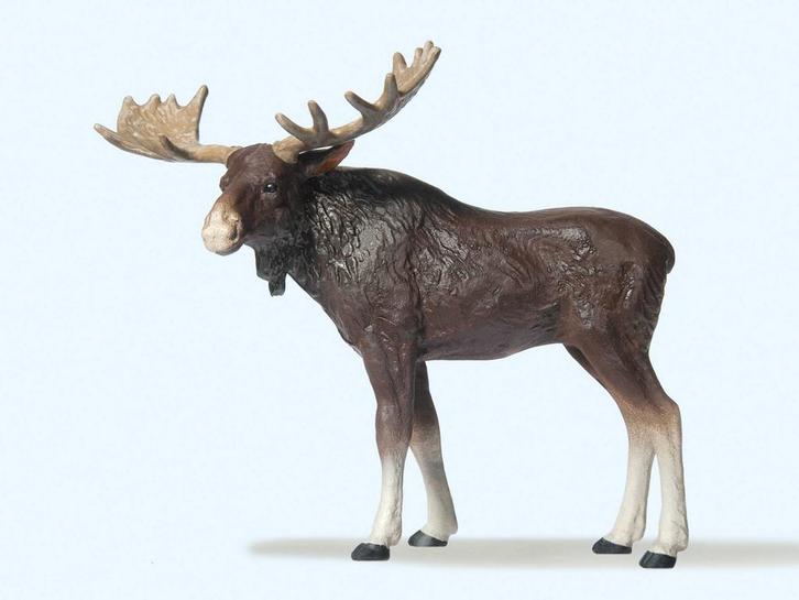Preiser 47536 Elch 1:25 (Figuren, Scenery, grootspoor), Hobby en Vrije tijd, Modelbouw | Figuren en Diorama's, Nieuw, Ophalen of Verzenden