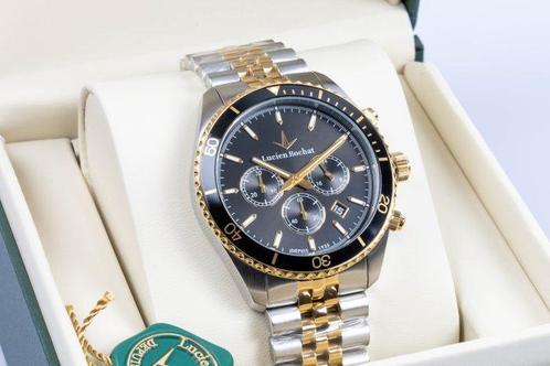 Lucien Rochat - Leman - Sport - Chronograph & Date - 43 mm -, Sieraden, Tassen en Uiterlijk, Horloges | Heren