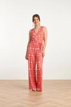 -30% Smashed Lemon  Smashed Lemon 25025 v-hals jumpsuit met, Kleding | Dames, Jumpsuits, Verzenden, Nieuw, Roze