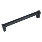 Greep buis 192 mm zamak mat zwart, Doe-het-zelf en Verbouw, Hang- en Sluitwerk, Verzenden, Nieuw