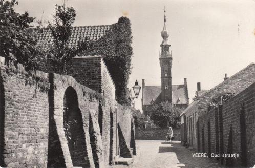 VEERE - Oud straatje, Verzamelen, Ansichtkaarten | Nederland, Verzenden