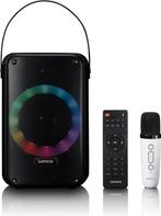 Lenco BTC-060BK - Draadloze Bluetooth Speaker 20W - Karaokes, Verzenden, Nieuw in verpakking