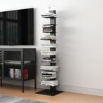 Boekenkast Eksjö schap 150x39x39 cm zwart mat [en.casa], Huis en Inrichting, Kasten | Boekenkasten, Verzenden, Nieuw