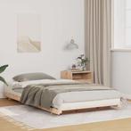 vidaXL Bedframe Bruin 90 x 220 cm Massief grenenhout, Huis en Inrichting, Slaapkamer | Bedden, Verzenden, Nieuw, Bruin, Hout