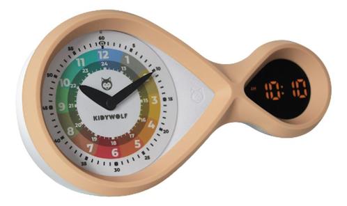 Kidywolf Kidyalarm Bruin Kinderwekker, Kinderen en Baby's, Kinderkamer | Inrichting en Decoratie, Nieuw, Verzenden