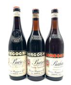 1967 1970 Barolo & 1980 Barbaresco, Giacomo Borgogno -, Nieuw