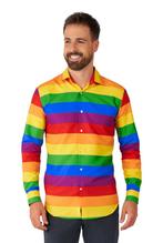 Regenboog Overhemd Heren Suitmeister, Verzenden, Nieuw