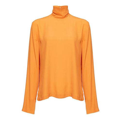 Pinko • oranje blouse Balda • 40 (IT46), Kleding | Dames, Tops, Oranje, Nieuw, Maat 38/40 (M), Verzenden