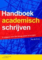 Handboek academisch schrijven 9789046902424 Joy de Jong, Verzenden, Zo goed als nieuw, Joy de Jong