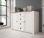 Dressoir Parello 2 - Wit - Eiken - 130 cm