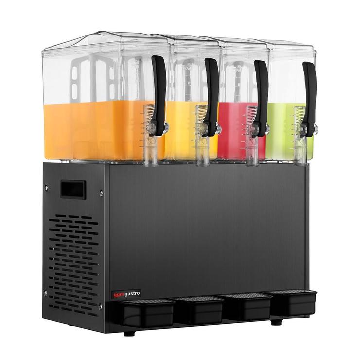GGM Gastro | Sapdispenser - 4 x 10 liter - Zwart | SSNC40S |, Zakelijke goederen, Horeca | Keukenapparatuur, Nieuw in verpakking