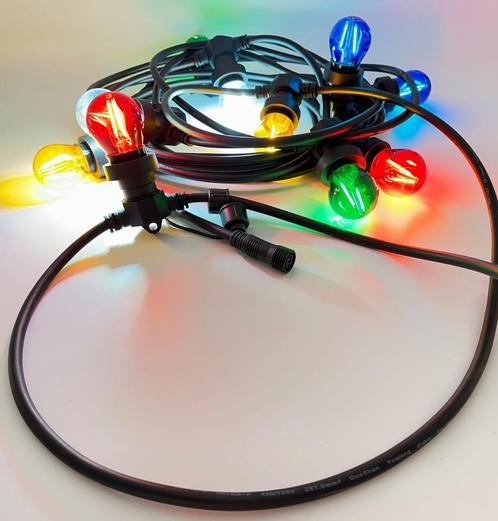 Prikkabel compleet 10m. Feestverlichting / tuinverlichting, Hobby en Vrije tijd, Feestartikelen, Versiering, Nieuw, Ophalen of Verzenden