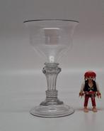 Champagneglas - Pedestal Champagneglas c1745 - Loodglas -, Antiek en Kunst