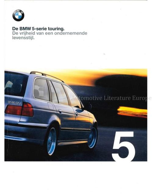 2000 BMW 5 SERIE TOURING BROCHURE NEDERLANDS, Boeken, Auto's | Folders en Tijdschriften, BMW