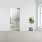 Glazen binnendeur zonder kozijn RVS beslag-Crepi gehard veil, Ophalen of Verzenden, Nieuw