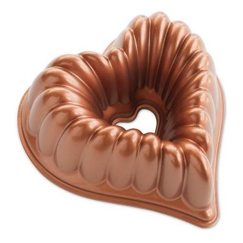 Nordic Ware Elegant Heart Tulband Bakvorm, Hobby en Vrije tijd, Taarten en Cupcakes maken, Nieuw, Verzenden