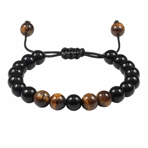 Fako Bijoux® - Natuurstenen Armband - Natuursteen - 8mm -, Sieraden, Tassen en Uiterlijk, Armbanden, Verzenden