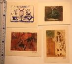 Exlibris. Lot with 40 ex-libris, mostly from Eastern Europe