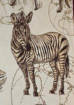 300x280cm! Exclusief textiel African Safari Organic Cotton