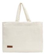 Mordesign Gingham Panama Beige Luiertas, Verzenden, Nieuw