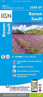 Topografische Wandelkaart van Frankrijk 3240OT - Banon /, Nieuw, Verzenden