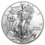 American Eagle 1 oz 2012 (34.846.351 oplage), Postzegels en Munten, Munten | Amerika, Zilver, Losse munt, Verzenden, Midden-Amerika