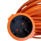 VB Verlengsnoer 20 meter - H05VV-F - 2x1.5mm² - Zonder, Doe-het-zelf en Verbouw, Elektra en Kabels, Verzenden, Nieuw
