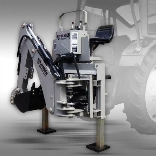 Graafmachine, kraan Jansen BHSM-175, Zakelijke goederen, Machines en Bouw | Kranen en Graafmachines, Graafmachine, Ophalen of Verzenden