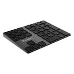 Thredo Bluetooth Numeriek Keypad - Zwart Aluminium, Computers en Software, Toetsenborden, Ergonomisch, Verzenden, Nieuw, Numeriek