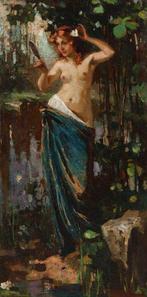 Rob Graafland (1875-1940) - Woman with mirror