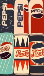 Pepsi-Cola (USA) - Cartelera Publicidad Pop Art Americana