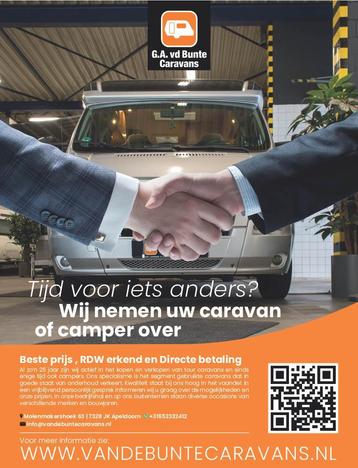 Uw Buscamper verkopen? Bj 2017-2024, Correcte afhandeling! beschikbaar voor biedingen