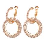 Fako Bijoux® - Oorbellen - Oorringen - Strass - 27mm -, Verzenden, Nieuw