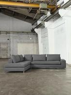 Minotti Williams Hoekbank Antraciet | NIEUWSTAAT + garantie, Huis en Inrichting, Banken | Bankstellen, 300 cm of meer, Ophalen of Verzenden