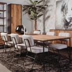 *WOONWINKEL* Tower Living Felino Eettafel Gerecycled Teak 18, Huis en Inrichting, Tafels | Eettafels, Verzenden, Nieuw