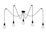 Veiling - Lucide FIX - Hanglamp - 5xE27 - Zwart, Huis en Inrichting, Lampen | Hanglampen, Nieuw