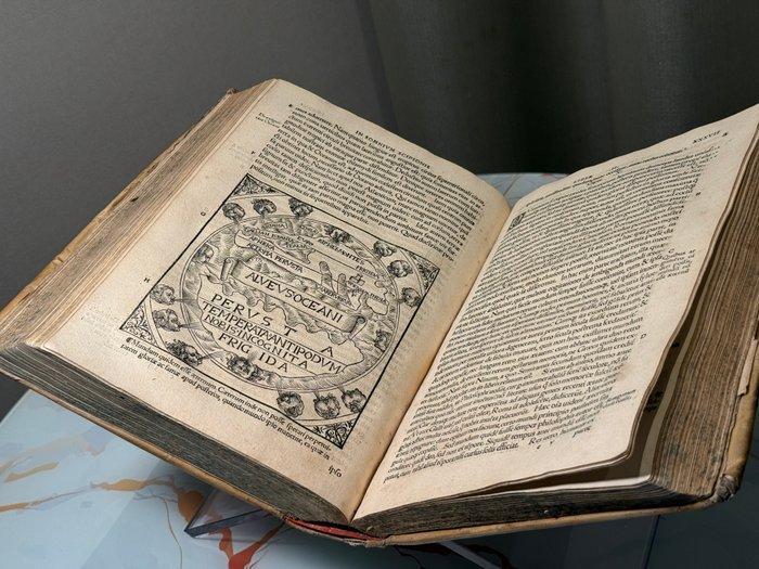 MACROBIUS - EARLY WORLD MAP - In somnium Scipionis libri, Antiek en Kunst, Antiek | Boeken en Bijbels