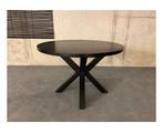 Eettafel Essenhout Rond met Spinpoot | Rond-140 cm, Huis en Inrichting, Tafels | Eettafels, Ophalen of Verzenden, Nieuw