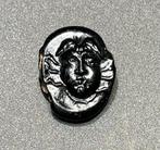 Oud-Romeins Glas Aantrekkelijke Cameo met een expressief