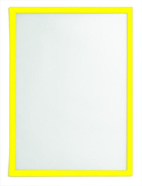 Magnetische documenthouder A1 geel - 2 Stuks, Diversen, Schrijfwaren, Ophalen of Verzenden