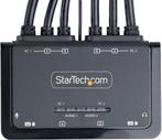 StarTech.com C2-DD46-UA2-CBL-KVM KVM-switch Zwart, Verzenden, Nieuw