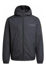 Napapijri Jas in maat L Zwart, Verzenden, Zo goed als nieuw, Zwart, Napapijri