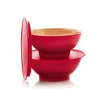 Tupperware 2 Allegra Kommen 275 ml Rood Goud, Huis en Inrichting, Keuken | Tupperware, Ophalen of Verzenden, Nieuw, Rood